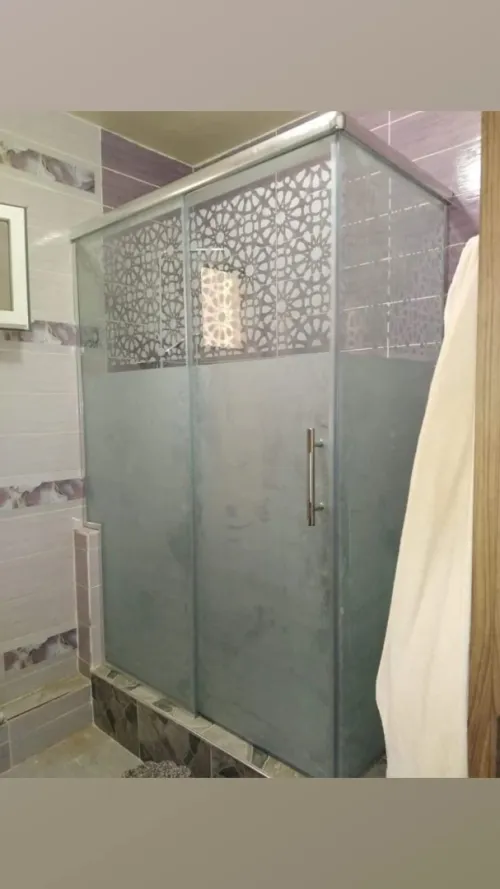 inox verre rideau 