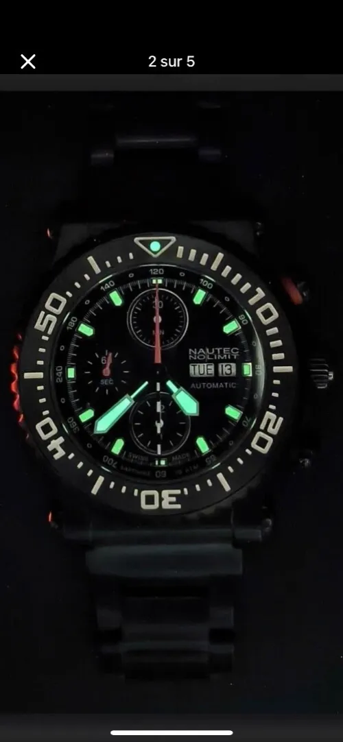 Montre Swiss Nautec No-limit