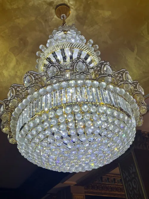 Magnifique lustre en cristal 3metre