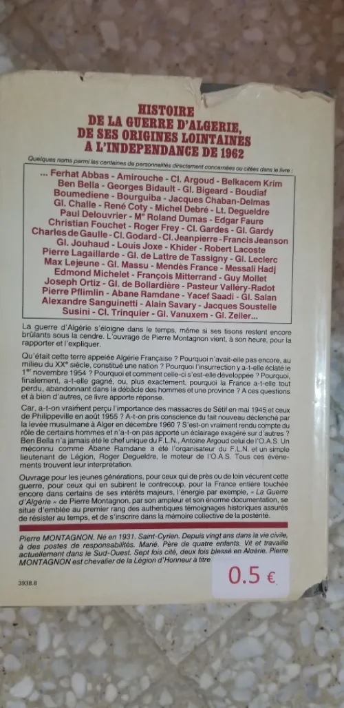 Livres de la guerre d'Algérie