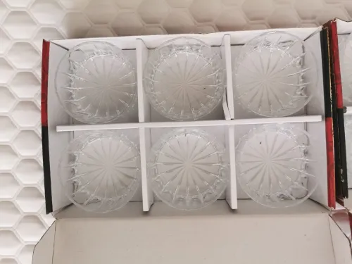 12 bols / ramequins type crystal 