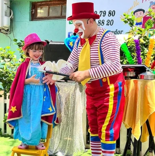 Clown Magicien