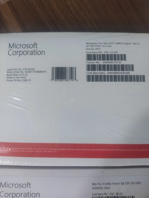 Windows 11 pro french 64 bit original