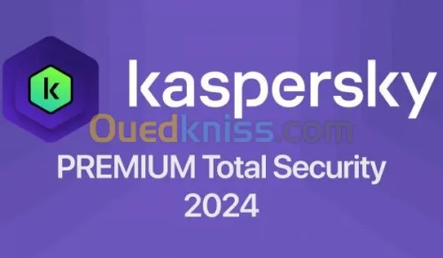 Kaspersky Premium Total Security 2024  Antivirus Clé 2ans