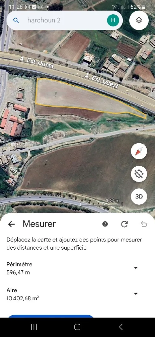 Vente Terrain Chlef Harchoun