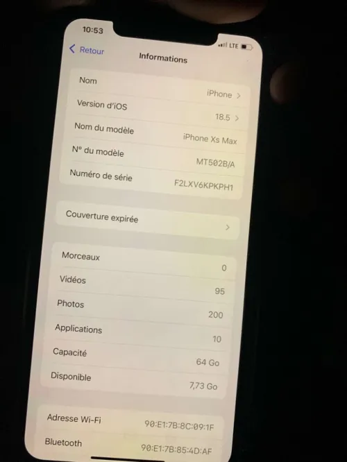 Ifhone Xs max