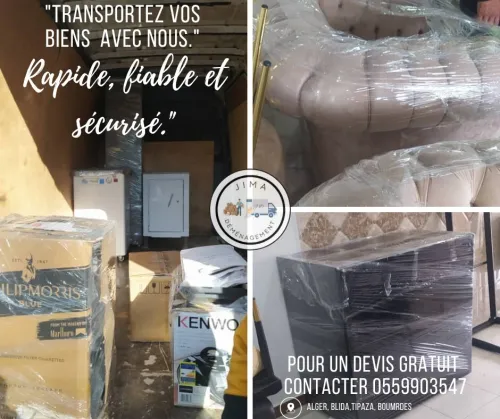 Déménagement sur alger service complet professionnel 