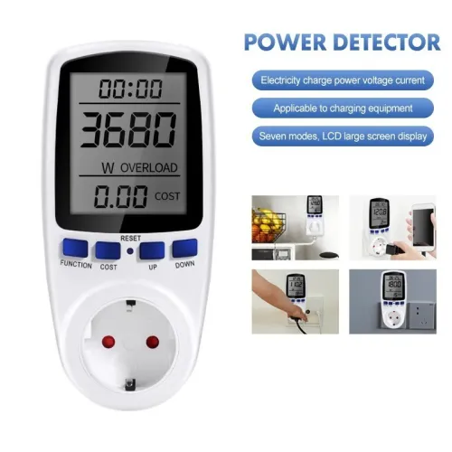 Prise Compteur denergie wattmetre جهاز قياس استهلاك الكهرباء
