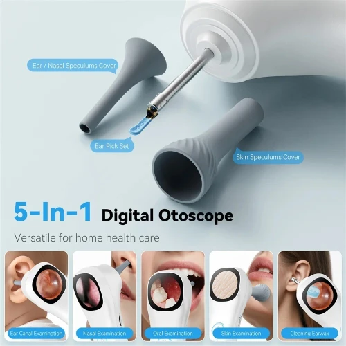 Caméra auriculaire otoscope HD 1080P sans fil كاميرا أذن عالية الدقة