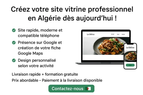 Site Vitrine Professionnel  Boostez Votre Entreprise en Ligne