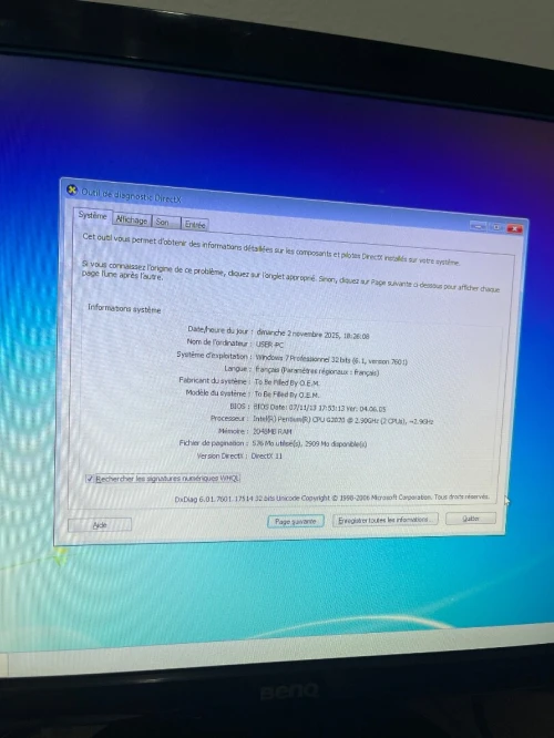 Pc bureau 