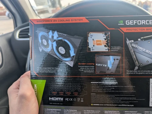 Rtx 3060  8 gb neuf