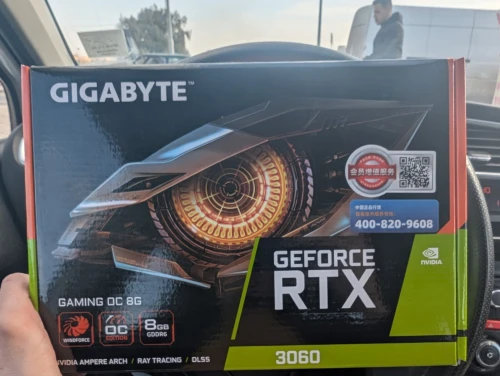 Rtx 3060  8 gb neuf