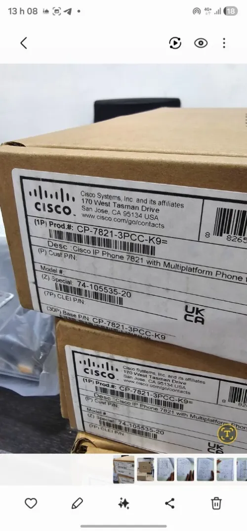 IP PHINE CISCO 7811 K9 NEW
