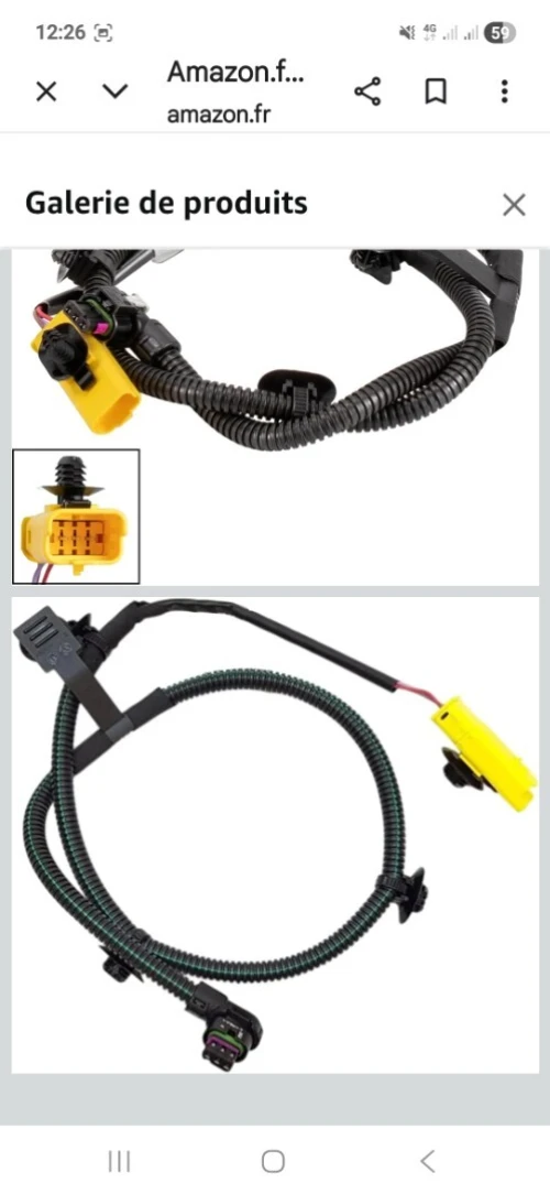Faisceau Capteur Niveau Phare Xenon avec faisseaux  Pour Peugeot 308 t9 ( 2019)  citroen C5  5008  3008 5008 ( 2019) 508 mk2  508  (2019)  audi4 ref9826267480