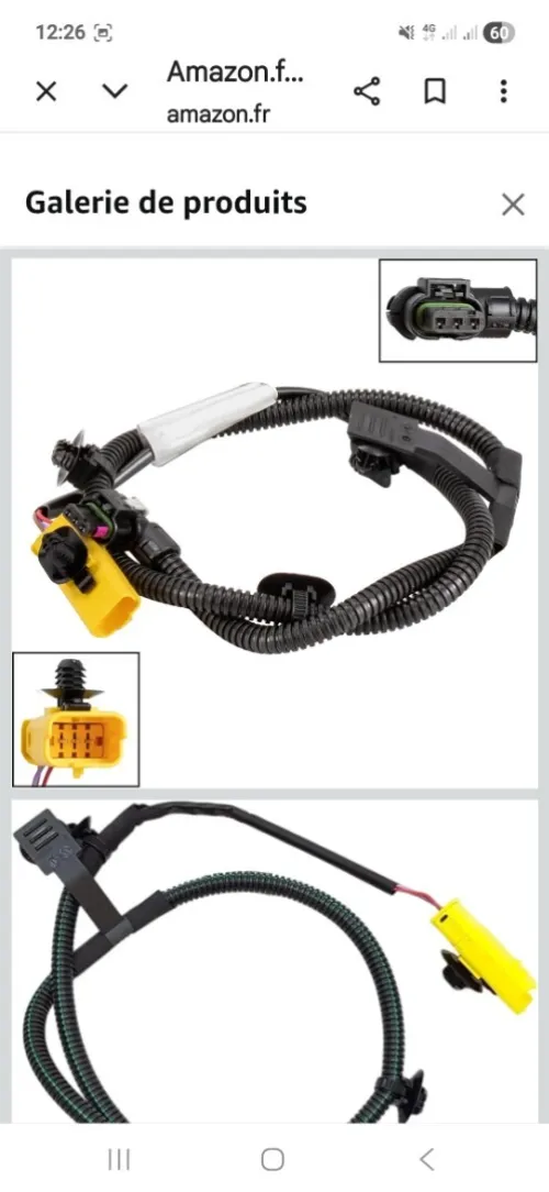capteur de hauteur phares 308 t9 ( année 2021) 408 3008 4008 5008