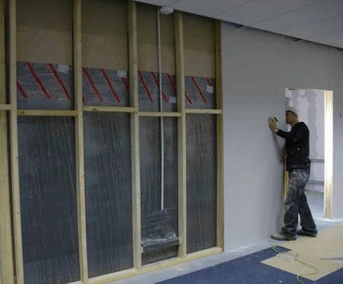 Plombage des salle radiologie 
