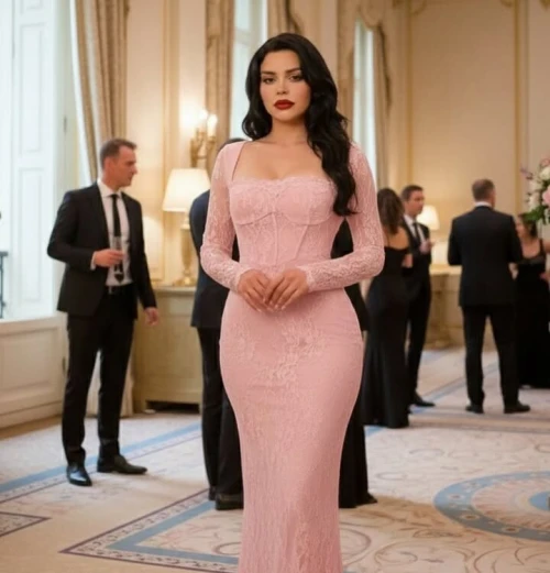 Robe dentelle
