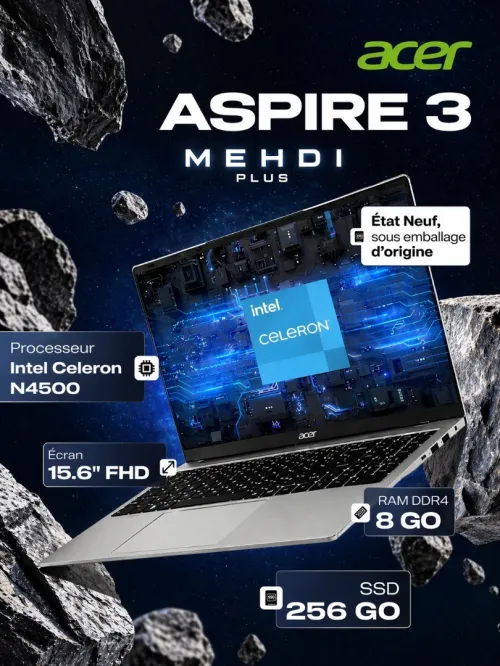 Acer Aspire 3 A325-45 NEUF (JAMAIS UTILISÉ) - 8GB / 256GB SSD