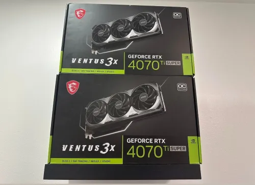 MSI RTX 4070 Ti SUPER 16GB VENTUS 3X OC (Neuf Jamais Utilisé)