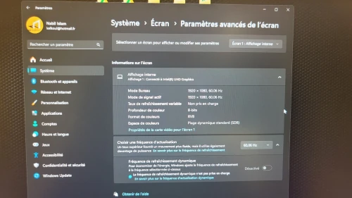 DELL VOSTRO 11800H NVDIA 3050 16GO RAM 512Gb