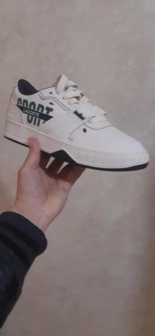 LACOSTE OFF WTH/BLK 746SMA00482G9