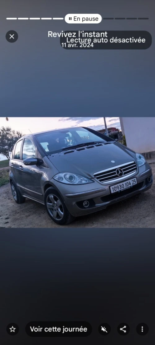 Mercedes Classe A 2004 avangard
