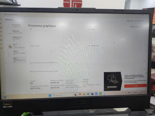 Asus tuf gaming i5 10300H RAM16GB NVME 512 GTX 1650