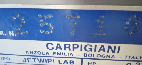 Machine a creme chantilly CARPIGIANI