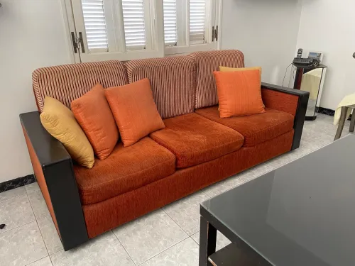 Vends canapé en velours