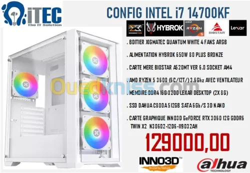 CONFIG R5 3600 16G 512 SSD RTX3060
