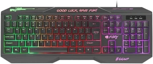 CLAVIER  FURY HELLFIRE 2 BACKLIT GAMING KEYBOARD