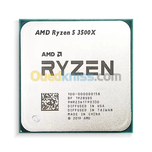 AMD RYZEN 5 3500X WRAITH STEALTH (3.6 GHz / 4.1 GHz) TRAY SANS VENTILATEUR
