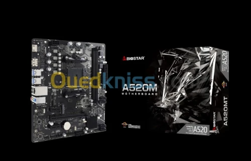 CARTE MERE BIOSTAR A520MT SOCKET AM4