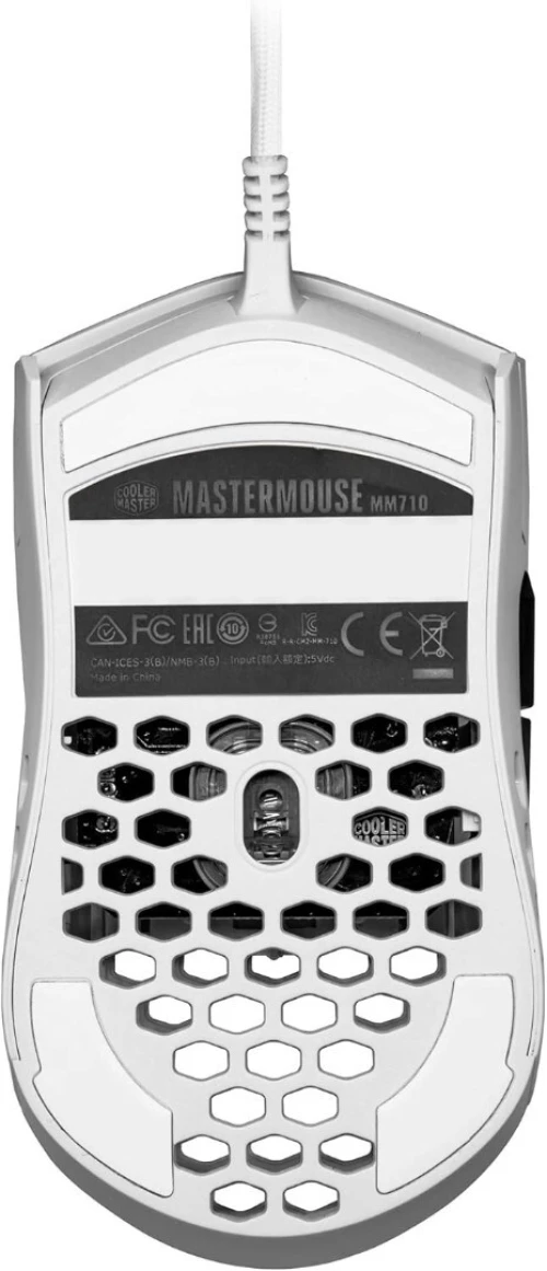 SOURIS COOLER MASTER MM710 WHITE MATTE FINISH