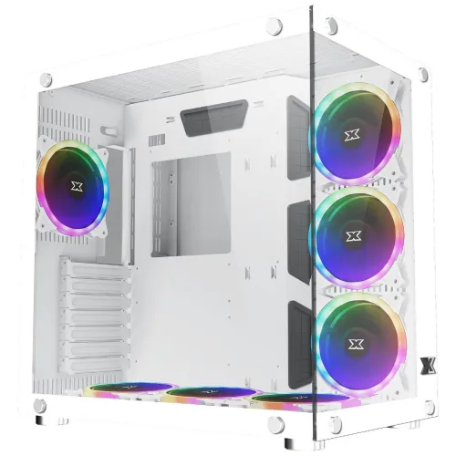 BOITIER XIGMATEC QUANTUM WHITE 4 FANS ARGB