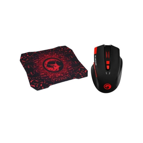 SOURIS GAMING SCORPION G928+G1 3200DPI 8 BOUTONS + MOUSEPAD G1