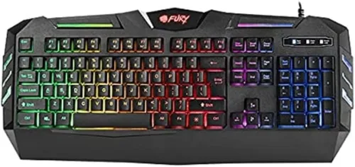 CLAVIER  FURY SPITFIRE BACKLIT GAMING KEYBOARD