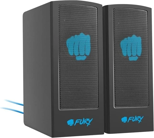 HAUTS PARLEURS MULTIMEDIA FURY SKYRAY 5W RMS AVEC ECLAIRAGE