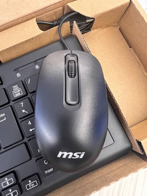 COMBO CLAVIER & SOURIS MSI USB BLACK SK-9626 SM-9023