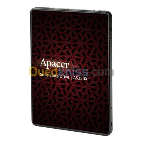 DISQUE DUR SSD APACER 256GB AS350X 2.5" SATA3 AP256GAS350XR-1