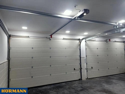 porte sectionnelle / rideau électrique / porte automatique 