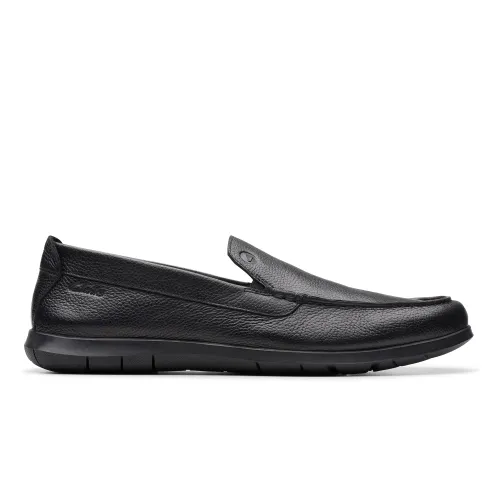 Clarks - Flexway Step Black Leather
