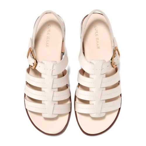 Cole Haan - Flynn Fisherman Sandals Ivory Ltr