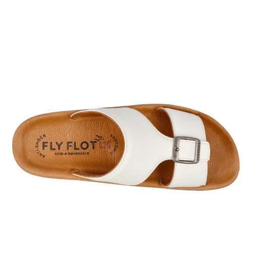 Fly Flot - Synthetic Man Slipper White