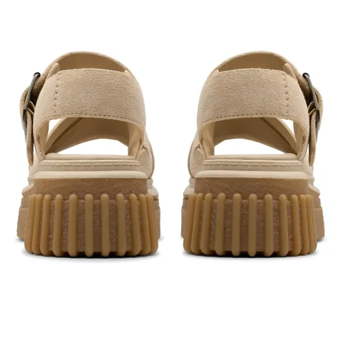 Clarks - Evamar Wish Ecru Suede