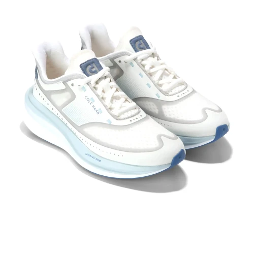 Cole Haan - Originalgrand Quadstar Running Sneakers Optic White    Micro Chip   Skyway