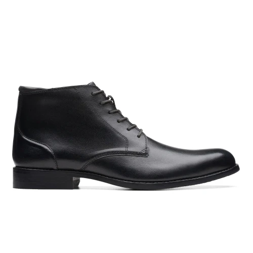 Clarks - Craftarlo Hi Black Leather