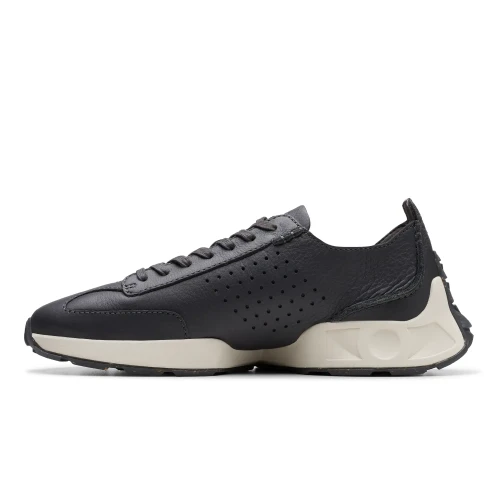 Clarks - Craft Speed Dark Grey Lea