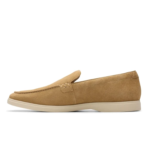 Clarks - Torford Easy Dark Sand Suede